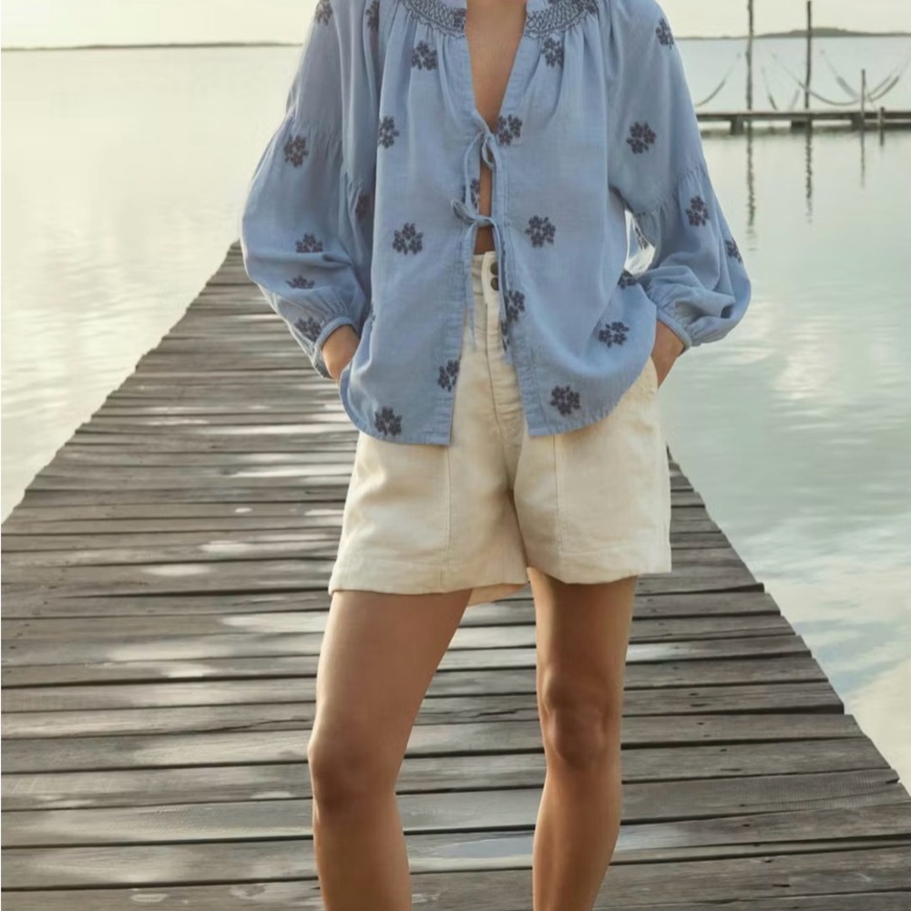 NWT WRAP London blouse 100% cotton size 4 original price $198 new with tag - Picture 2 of 8